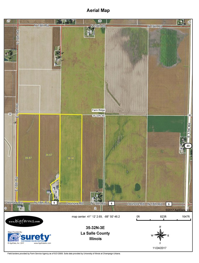 Property For Sale Grand Ridge IL LaSalle County 120 Acre Grand Ridge ...