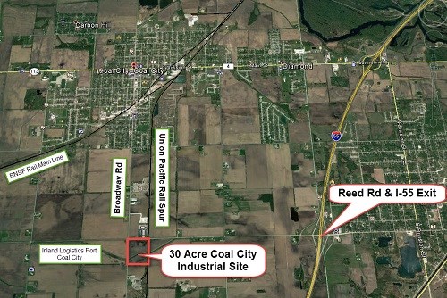 30 Acre Coal City Industrial Land