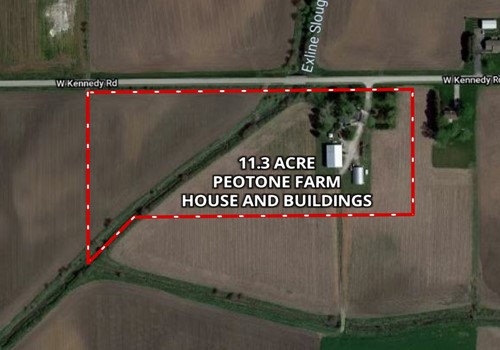 11 Acre Peotone House and Buildings 