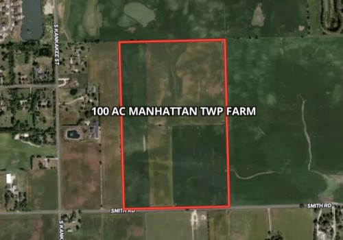 100 AC Manhattan Twp Farm