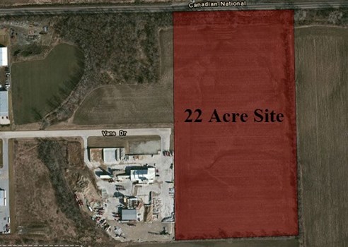 Frankfort 22 Acres Industrial Site