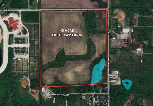 45 Ac Crete Township Farm