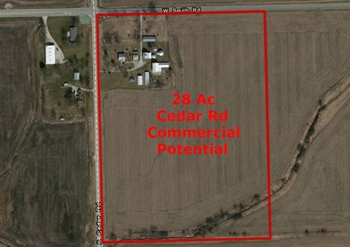 Cedar Road Commercial 28 Acres