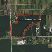 32 AC Manhattan Township Farm